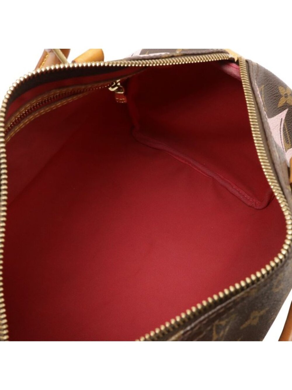 Louis Vuitton Monogram Bay Speedy 30 Chain Print Handbag Mini Boston Bag - Picture 7 of 9